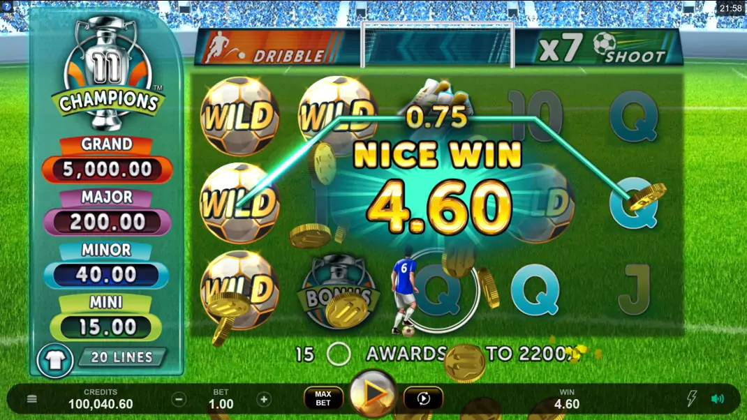 11 Champions Slot Demo