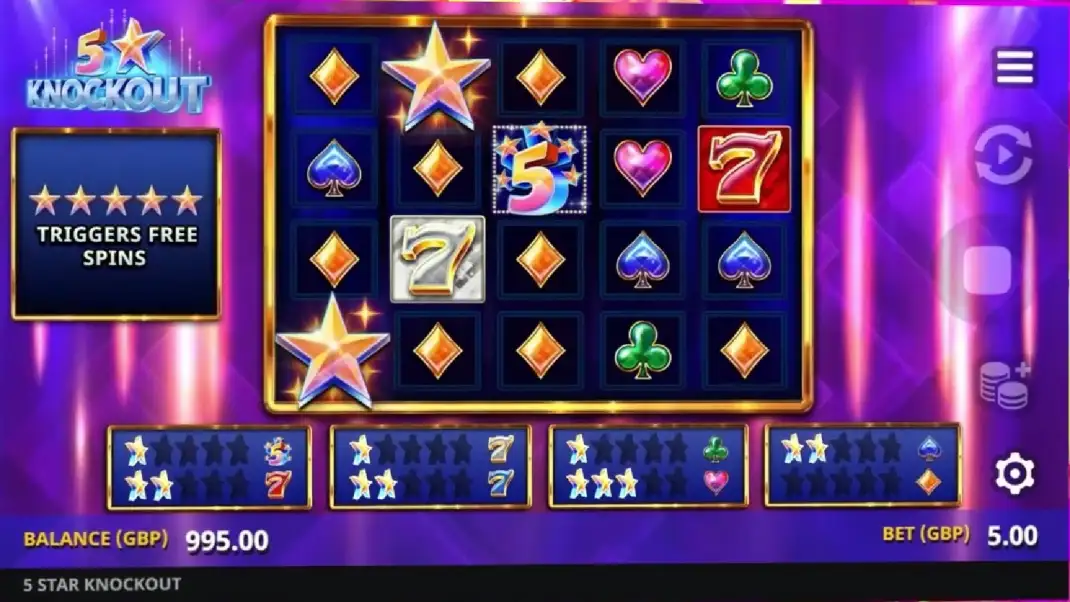 5 Star Knockout Slot Demo