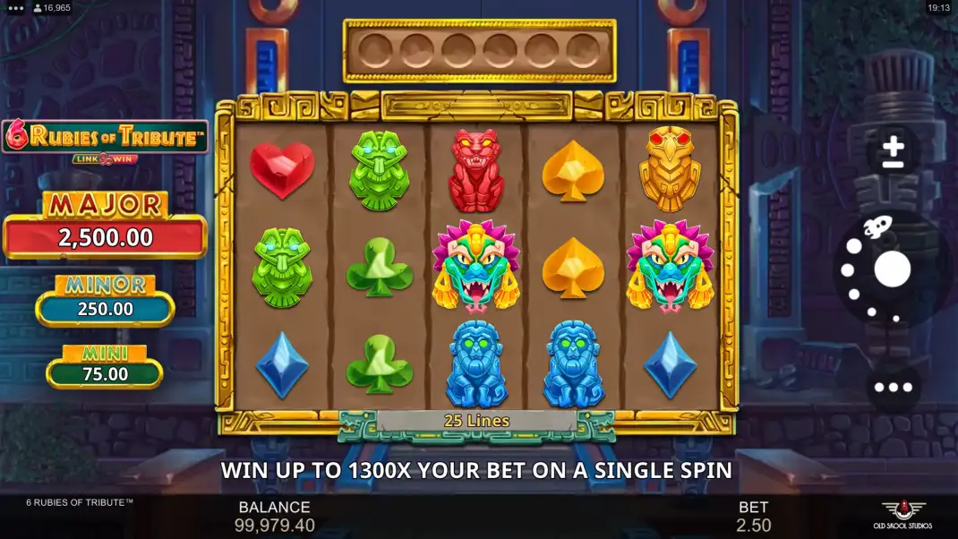 6 Rubies of Tribute Slot Demo