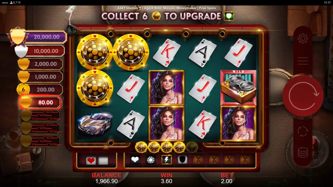 Agent Blitz Mission Moneymaker Slot Demo