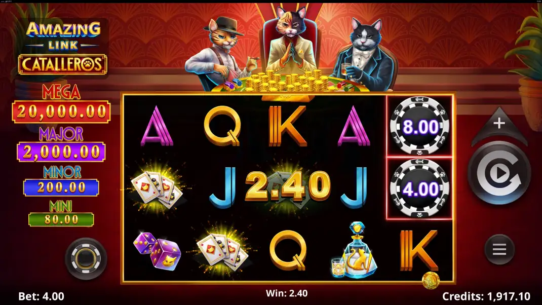 Amazing Link: Catalleros Slot Demo