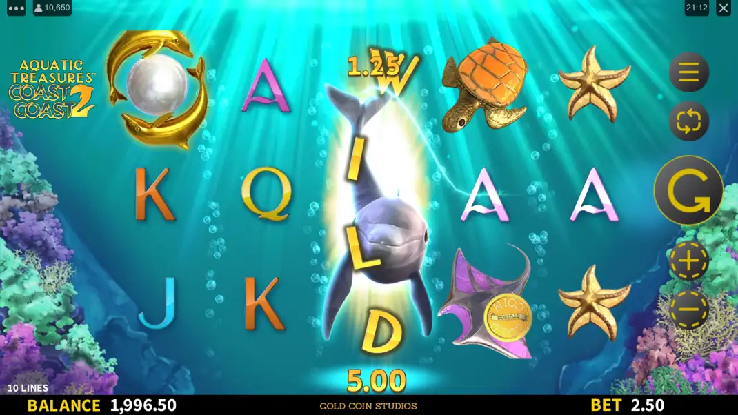 Aquatic Treasures 2 Slot Demo