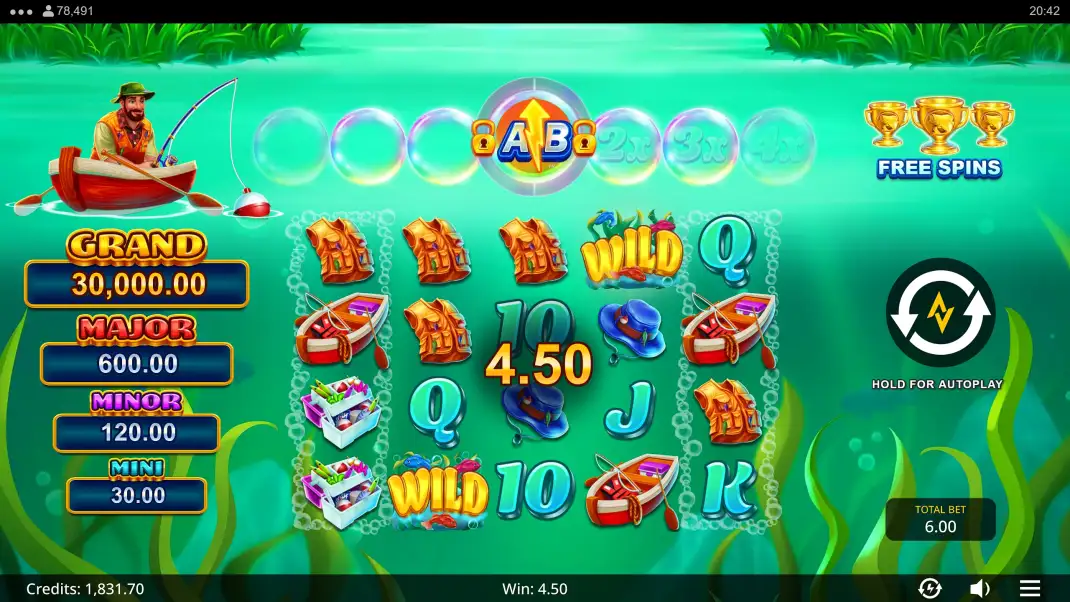 Area Blast Double Bass Slot Demo