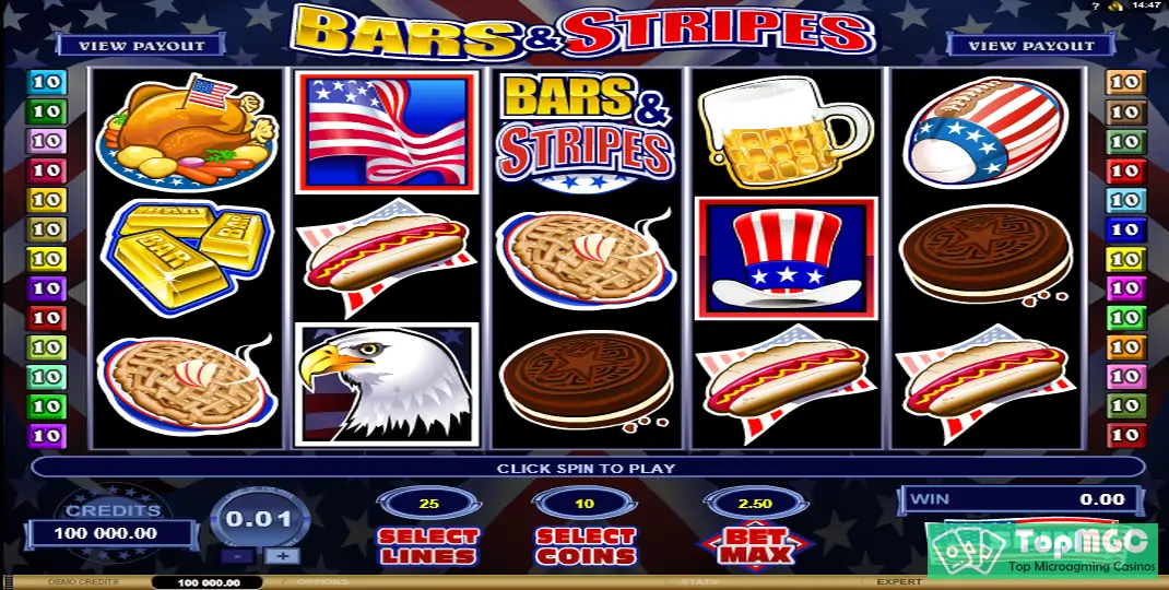 Bars And Stripes Slot Demo