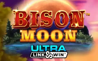 Bison Moon Ultra Link and Win Slot Logo Image