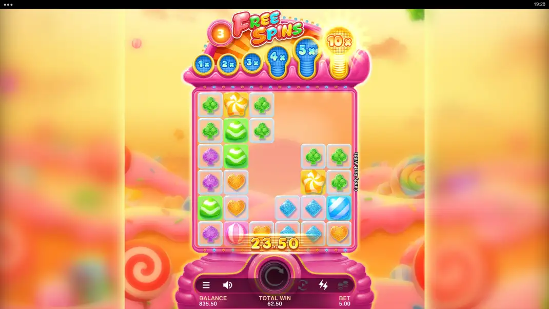 Candy Rush Wilds Slot Demo
