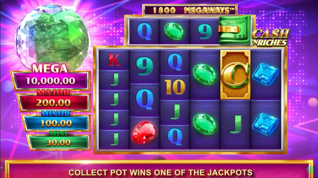 Cash N Riches Megaways Slot Demo