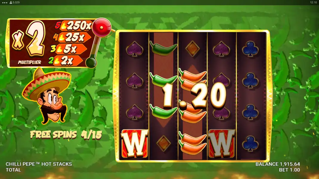 Chilli Pepe Hot Stacks Slot Demo