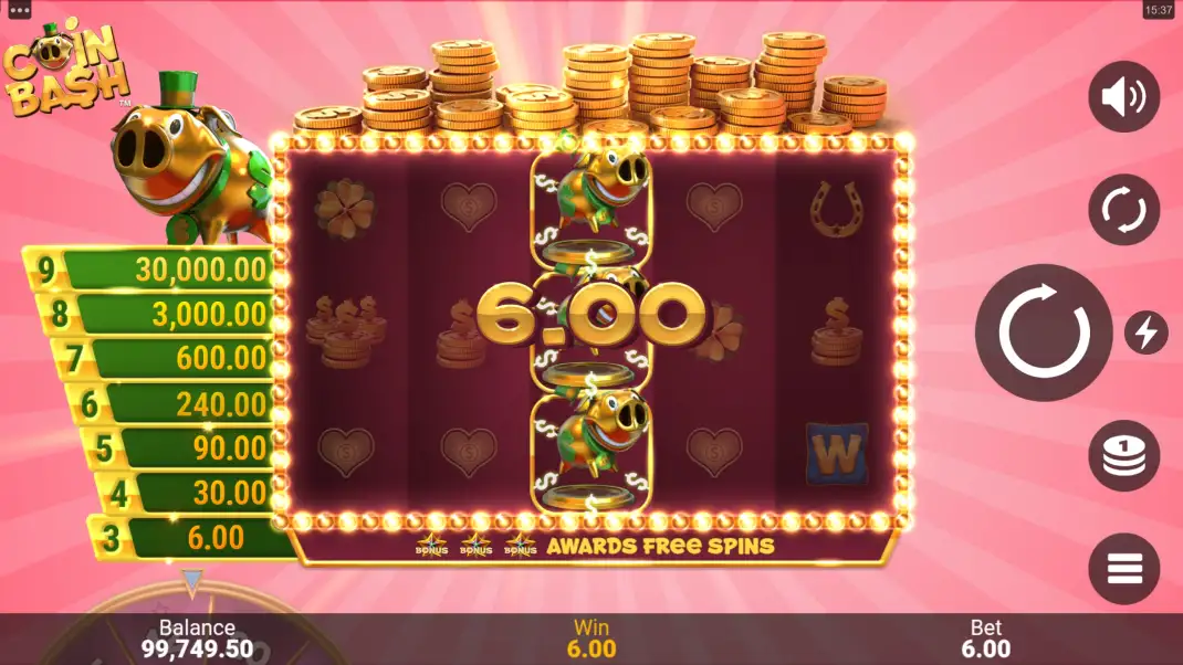 Coin Bash Slot Demo