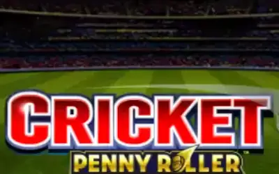 Cricket Penny Roller Slot Logo Image