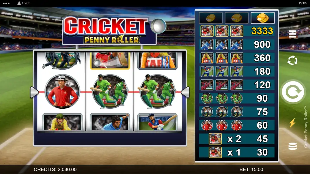 Cricket Penny Roller Slot Demo