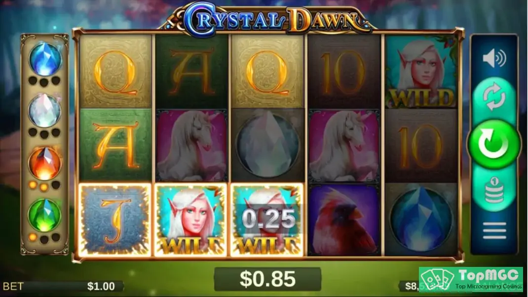 Crystal Dawn Slot Demo