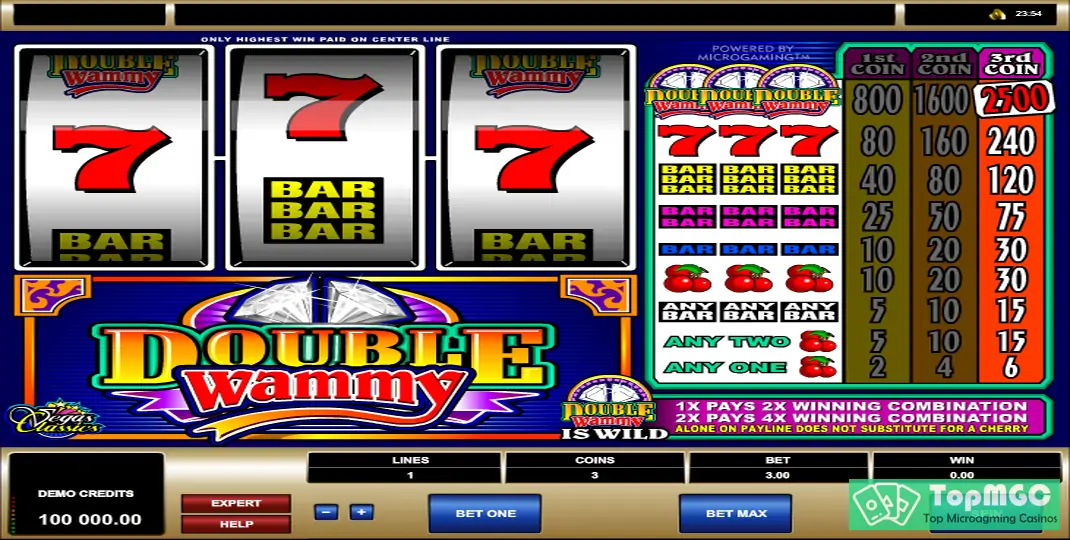 Double Wammy Slot Demo