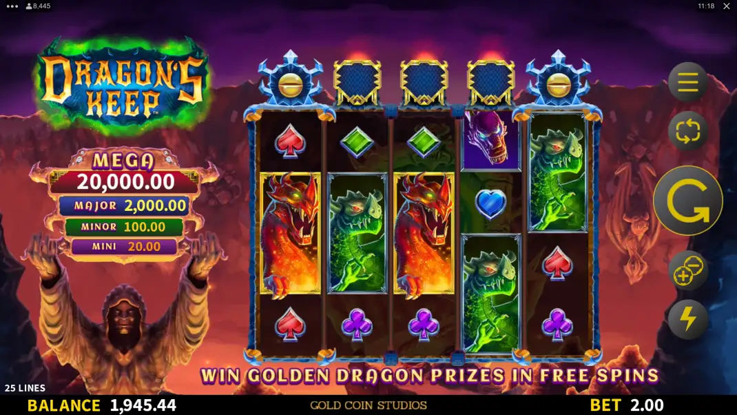 Dragons Keep Slot Demo