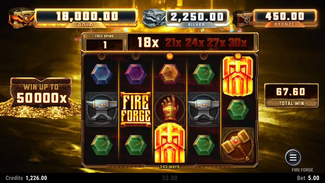 Fire Forge  Slot Demo