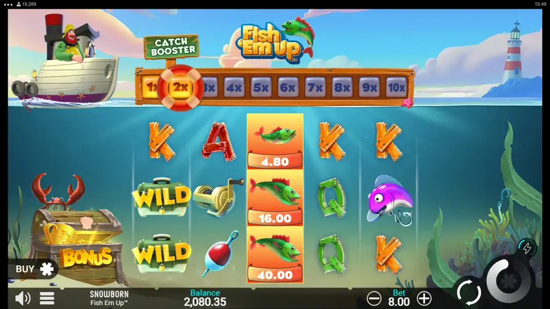 Fish Em Up Slot Demo