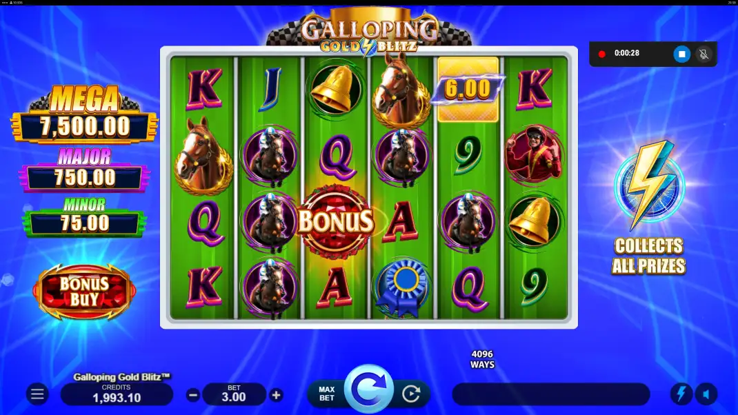 Galloping Gold Blitz Slot Demo
