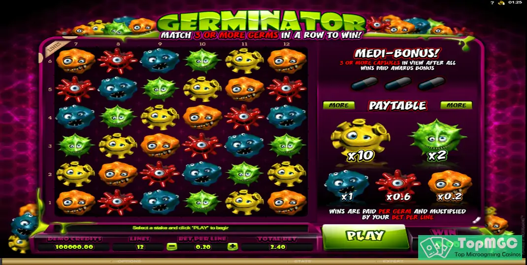Germinator Slot Demo