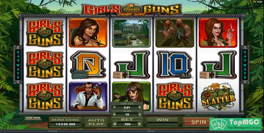 Girls With Guns Slot Demo
