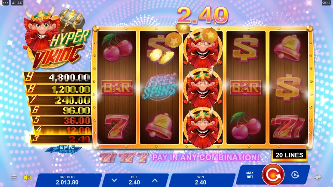 Hyper Viking Slot Demo
