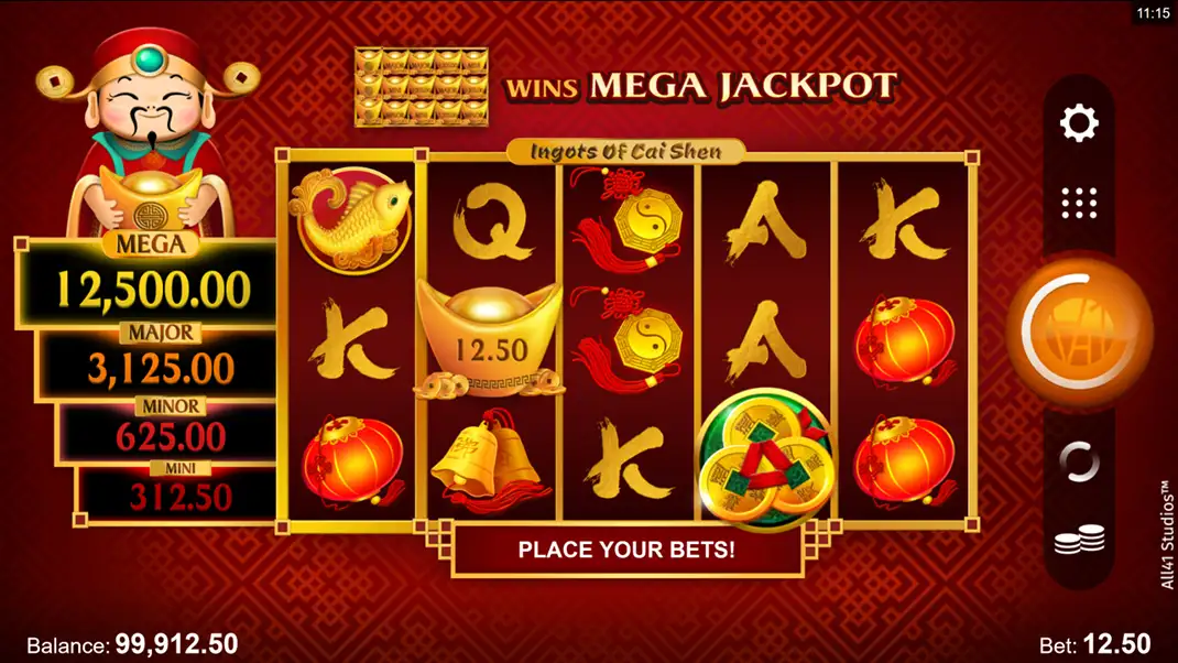 Ingots of Cai Shen  Slot Demo