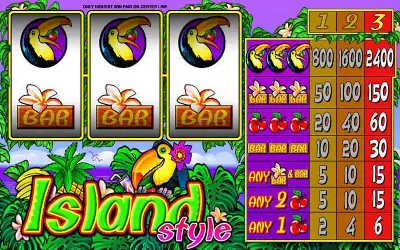 Island Style Slot Icon