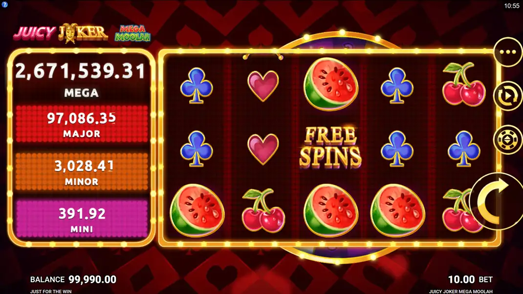 Juicy Joker: Mega Moolah Slot Demo