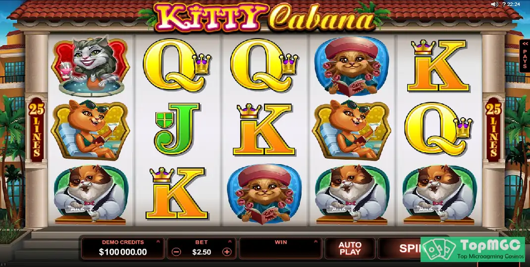 Kitty Cabana Slot Demo