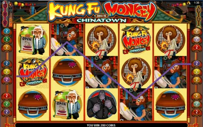 Kung Fu Monkey Slot Icon