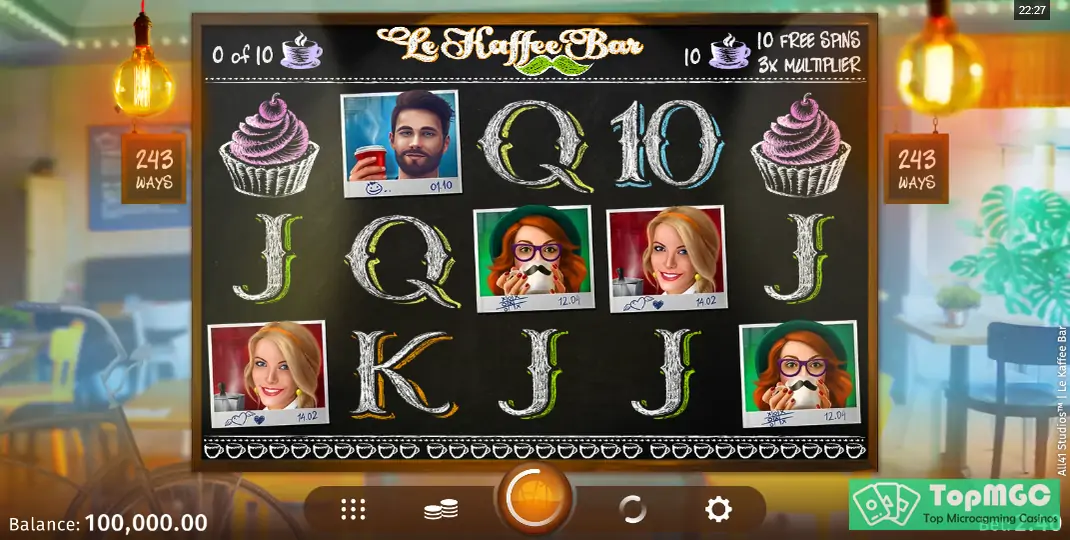 Le Kaffee Bar Slot Demo