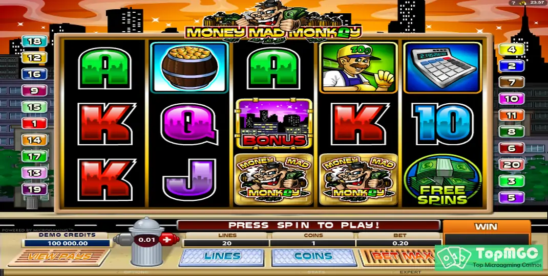 Money Mad Monkey Slot Demo