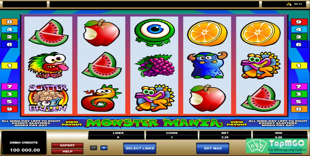 Monster Mania Slot Demo