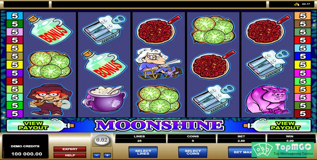 Moonshine Slot Demo