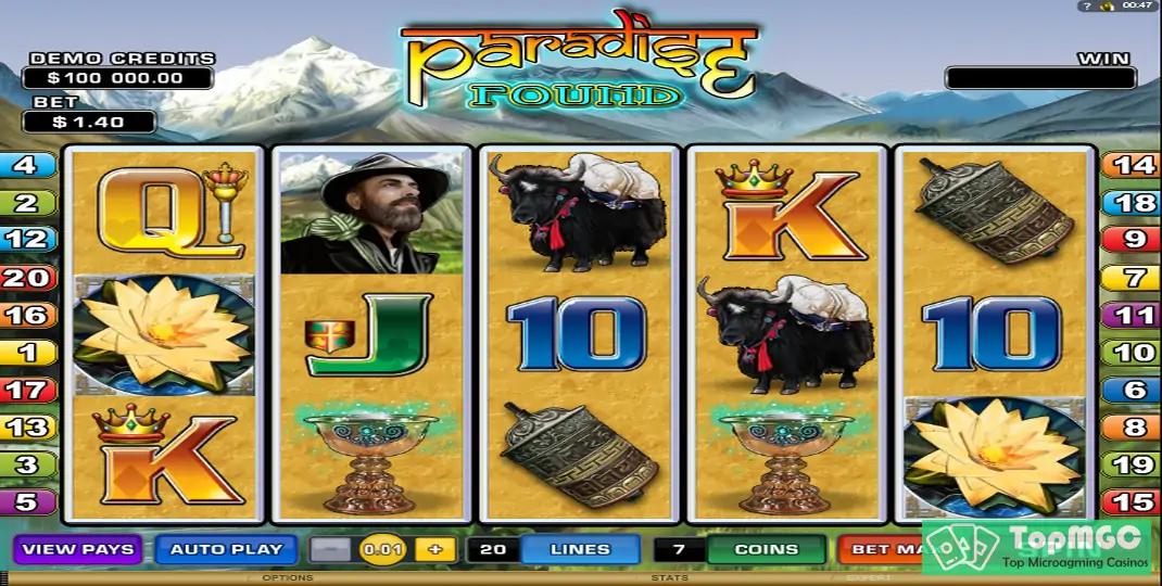 Paradise Found Slot Demo