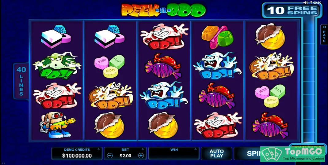 Peek-A-Boo Slot Demo