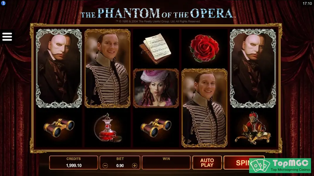 Phantom of the Opera Slot Demo