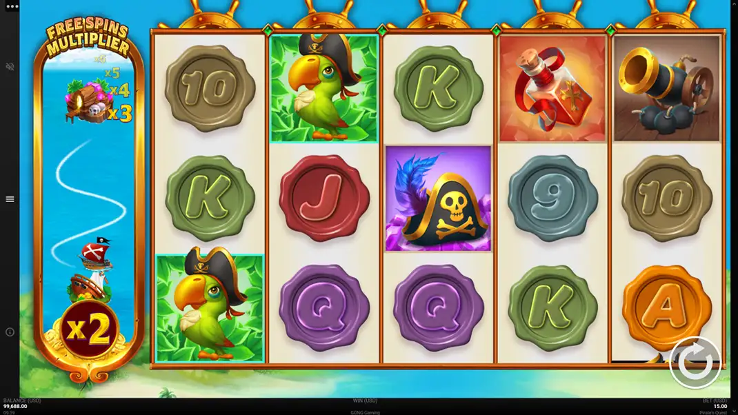 Pirates Quest Slot Demo