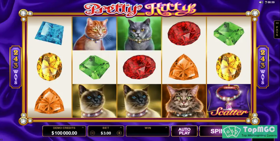 Pretty Kitty Slot Demo