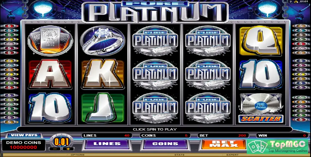 Pure Platinum Slot Demo