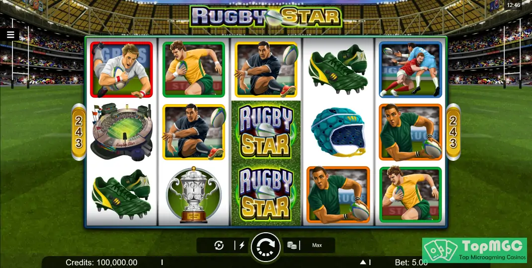 Rugby Star Slot Demo