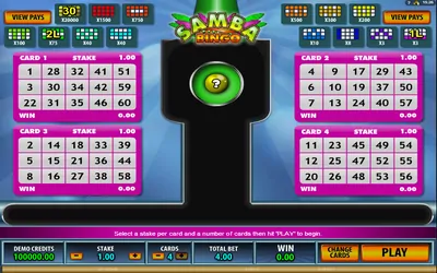 Samba Bingo Small Image