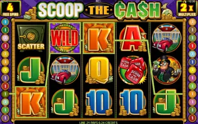 Scoop the Cash Slot Icon