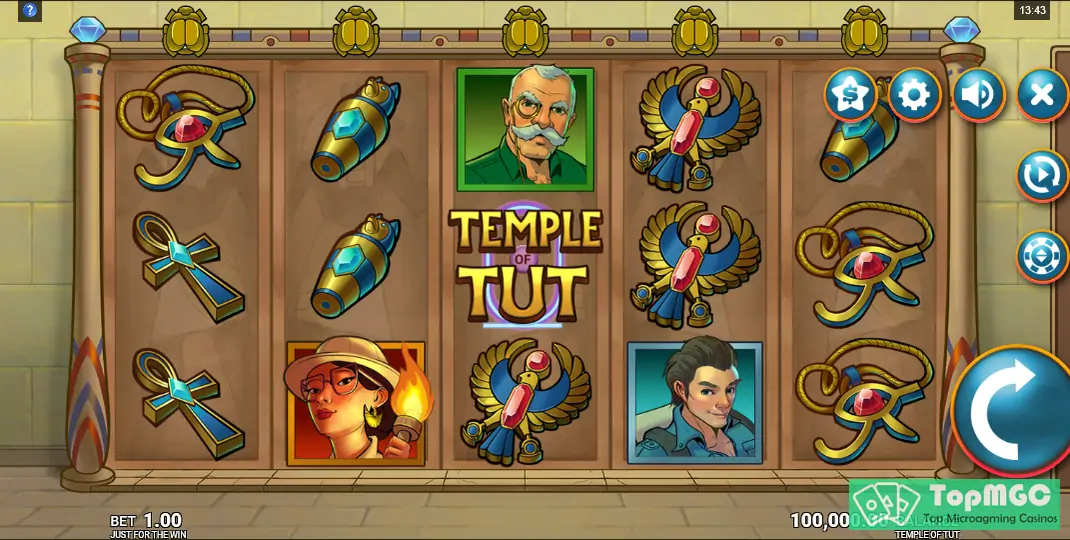 Temple of Tut Slot Demo