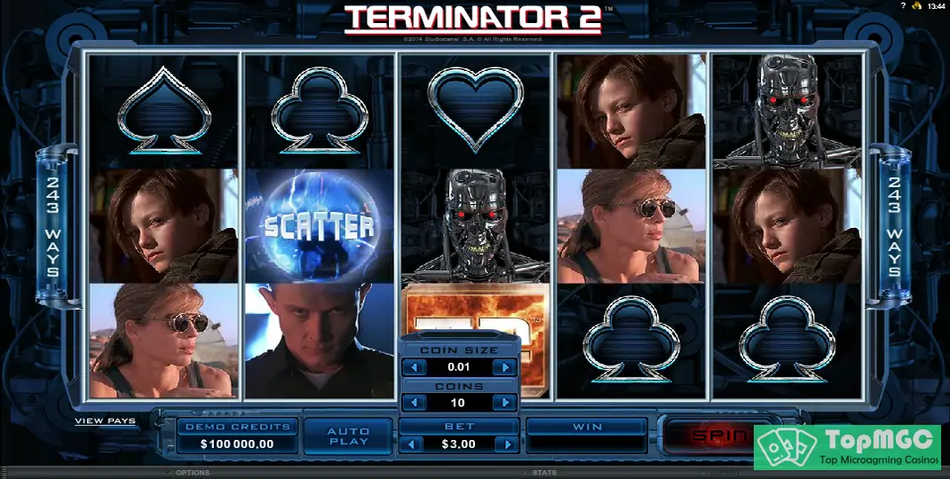 Terminator 2 Slot Demo