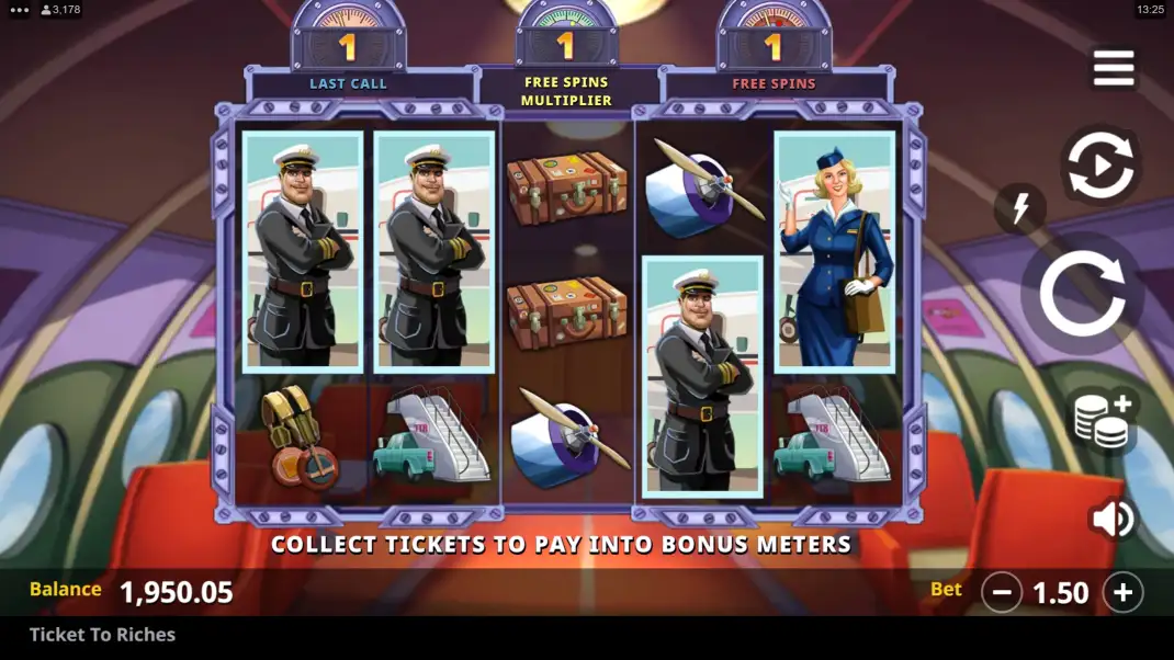 Ticket to Riches Slot Demo