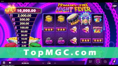 12 Masks of Fire Night Fever slot