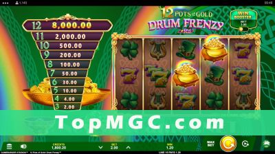 12 Pots of Gold Drum Frenzy slot