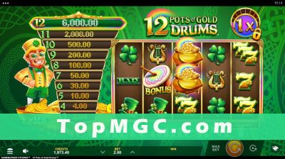 12 Pots of Gold Drums slot