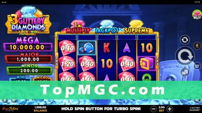 3 Glittery Diamonds slot