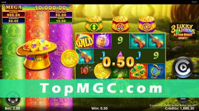 3 Lucky Rainbows Action Boost SpinUP slot